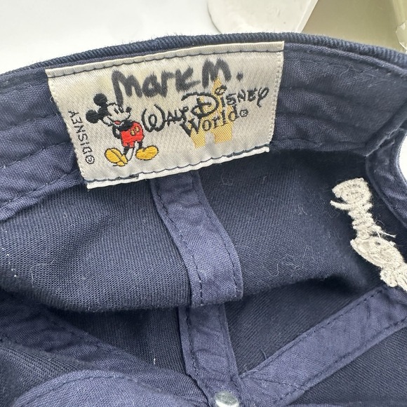 Mickey Mouse Since 1928 True Vintage Character Slideback Hat Blue One Size Youth - Picture 8 of 9